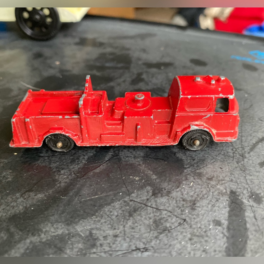 Vintage Tootsie toy  La-France Fire Truck Diecast Toy ( Chicago)